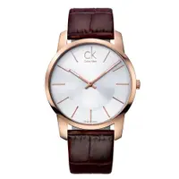 在飛比找蝦皮商城優惠-Calvin Klein CK簡約時尚皮帶腕錶(K2G216