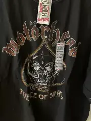 MOTORHEAD - ACE OF SPADES - NEW With Tags 4XL Hot Topic 2006 (30th Anniversary)