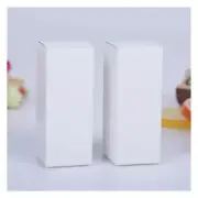 100 pcs White Paper Foldable Boxes Ships From USA