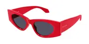 Azzedine Alaia AA0075S 003 Women’s Sunglasses Red Size 52