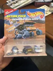 HOT WHEELS ACTION PACK SOJOURNER MARS ROVER 1996 SEALED LUNAR ROVER