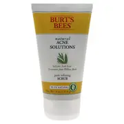 Burts Bees Natural Acne Solutions Pore Refining Scrub by Burts Bees for Unisex - 4 oz Scrub