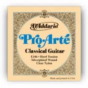 D'Addario EJ46 Pro Arte Silver Plated Clear Nylon Classical Guitar Strings!
