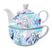 Disney Frozen Design Cartoon Tea for One Teapot and Cup Gift Set