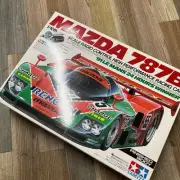 Rare Unassembled Tamiya 1/10 Electric Rc Racing Car Mazda 787B Finished Body