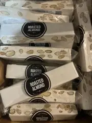 Roasted Almond Nougat BAR 100g Dairy Free & Gluten Free Handmade #796