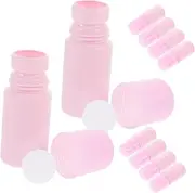 OSOLADY 10Pcs Roller Essential Oil Bottles Refillable Perfume Containers with Leak Design for Travel for Storing Liquid Makeup Lotion and Toner