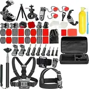 TooToo 258pcs Accessories Pack Case Chest Head Floating Monopod GoPro Hero 7 6 5 4 3