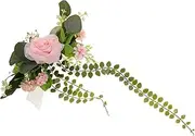 Vaguelly Floral Curtain Tiebacks Elegant Decorative Holdbacks for Drapes Easy to Use Rope Design for Living and Home Accessories Fresh Style with Cloth Flowers