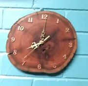 Hand Crafted Jarrah Clock