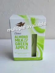 Dove Bar Soap Almond Milk Green Apple