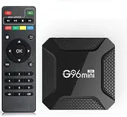 CHROX Android TV Box 13.0, G96mini Android Box 4GB RAM 64GB ROM with RK3528 Quadcore Smart TV Box, 2.4Ghz/5Ghz Dual WiFi 3D 8K/4K Streaming Media Player,2gb+16gb