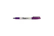 Sharpie Fine Point Permanent Marker Purple Box Of 12