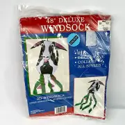 Vintage 90s Cow Windsock 48"