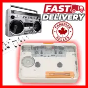 Portable USB Cassette to MP3 Converter Portable Tape Player Earphone for PC iPod