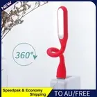 AU LED USB Lamp Mini Portable Laptop Book Reading Desk Night Lighting (Red)