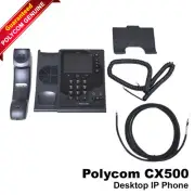 Polycom CX500 Desktop IP Phone - Microsoft Lync/Skype for Business, HD Voice