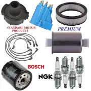 Tune Up Kit Filters Cap Wire Spark Plugs For CHEVROLET S10 L4 2.5L 1992-1993