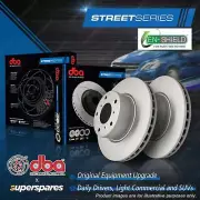 DBA EnShield Rear Disc Brake Rotors for Audi A6 S6 C6 5.2L V10 2006-2012 Vented (for: Audi)