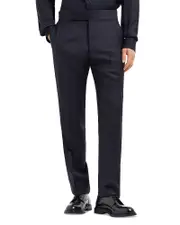Emporio Armani Essential G Line Straight Leg Tuxedo Trousers