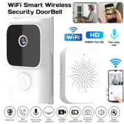 Wireless Security Smart WiFi Doorbell Intercom Video Camera Door Bell Chime NEW
