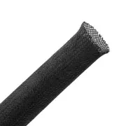 26ft - 1/4 Inch PET Expandable Braided Cable Sleeve, Braided Wire Sleeving