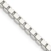 22 Inch Sterling Silver 3mm Box Chain