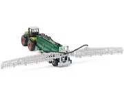 Claas 5000 Xerion Tractor Green and Black 1/87 (HO) Diecast Model