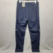 XERSION Mens M Joggers Running Pants Navy Blue Quick DRI Side Stripe Athletic