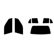 For Renault Clio 5-door Hatchback 1990-98 Full Pre Cut Window Tint Kit Film Film