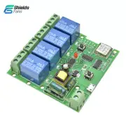 4 Channel AC 220V WiFi Wireless Relay Delay Switch 4-way Control for Smart Home