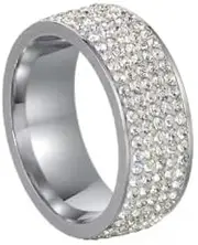 [Generic] Crystal Encrusted Eternity Ring