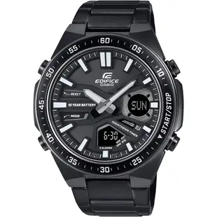 ∣聊聊可議∣CASIO 卡西歐 EDIFICE 10年電力計時手錶 EFV-C110DC-1A