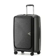 Tosca Space X 66cm Medium Suitcase Black
