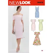 New Look Sewing Pattern 6615 N6615 Misses' Dresses