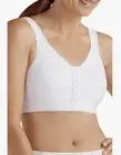 Amoena 'Ester' Front Fastening Bra Post Surgical Mastectomy Bra - White 40B
