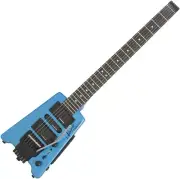 STEINBERGER Spirit GT-PRO Deluxe Frost Blue Headless Electric Guitar HSH Pickups