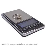 10 PACK DS-16 1000g x 0.1g Pocket Digital Scale w/Travel Pouch RETAIL BOX NEW