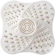 AIMALL Sink Trap Filter Hair Catcher Shower Bath Cover Basin Stopper Drain Strainer, Universal Hair Catcher, TPR Material - Black/Blue/White