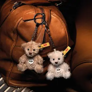 Teddy Bear Steiff 德國金耳釦泰迪熊吊飾鑰匙圈(收藏版吊飾黃標) 黃色/灰色/白色 三款可選 任選一款