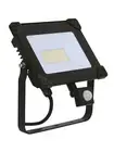 Beacon Lighting Ledlux Field 50W LED Exterior Flood Light With Sensor in Black