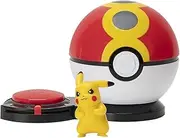 Pokemon Surprise Attack Game, Featuring Pikachu #2 and Bulbasaur #3-2 Surprise Attack Balls - 6 Attack Disks - Toys for Kids and Pokémon Fans, PKW2504