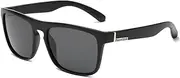[HAOMAO] Polarized Sunglasses For Men Coating Mirror Square Driving Sun Glasses Uv400 Shades Eyewear