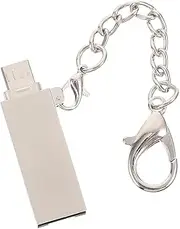 TEHAUX 1Pc Micro USB Reader Adapter Portable Memory Converter for Smartphones Computers No Drivers Needed Compatible with Various Devices Data Transfer Made Easy