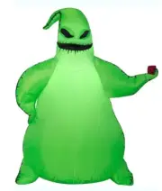 D Gemmy Disney Oogie Boogie Halloween 3.5 ft Airblow Inflatable #225069
