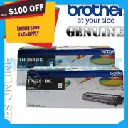 2x Brother TN251 BLACK Toner HL-3150/HL3170/MF-C9340/MFC-9330/HL-9140CDN (2.5Kx2