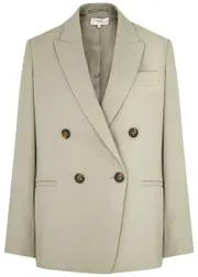 Vince Double-breasted Blazer - Off White - 10 (UK14 / L) 10 (UK14 / L)