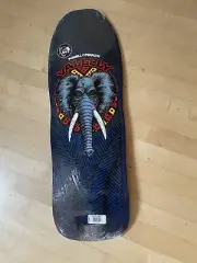 2020 Powell Peralta Mike Vallely Elephant Blue Reissue Skateboard Deck