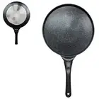 Large Black Plane Versatile Non-Stick Frying Pan (27cm) Induction Ready Skillet