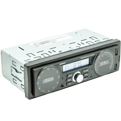 Single 1 DIN Radio Car Stereo Audio Bluetooth AUX/USB/TF In Dash MP3 Player Kit (for: Saab)